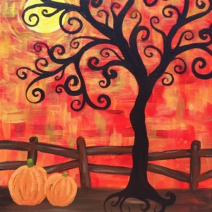 Autumn Whimsical Tree