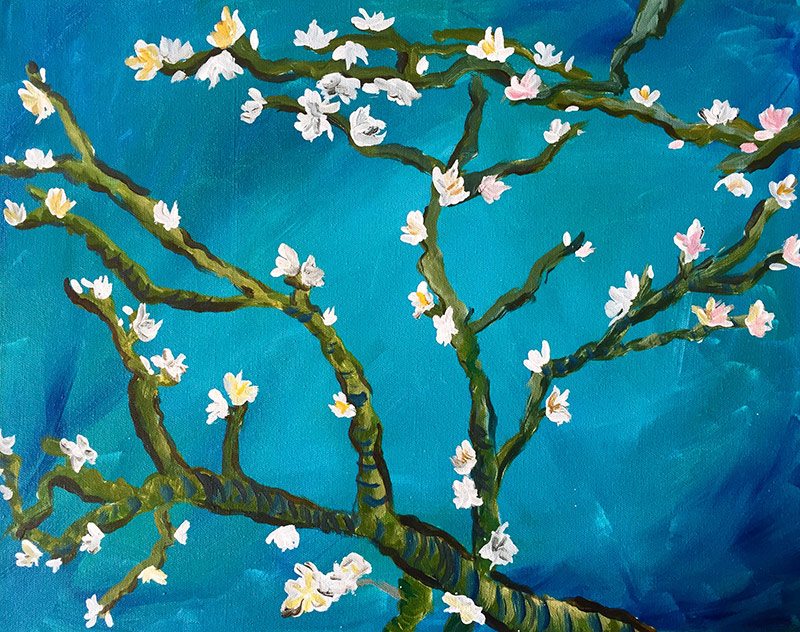 Van Gogh Blossoming Almond Branch