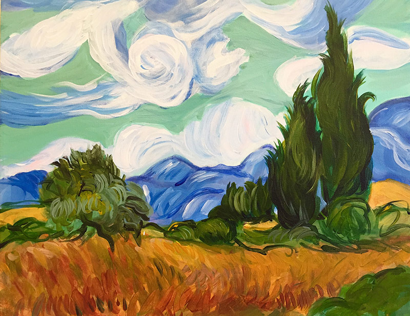 Van Gogh Wheatfield