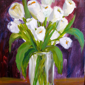 White Tulips