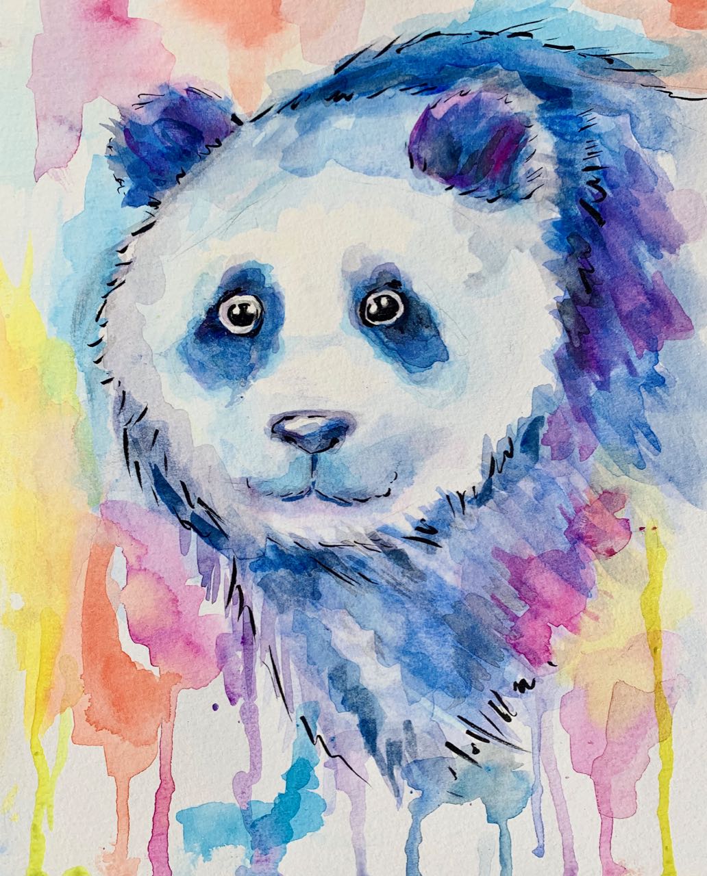 Painterly Panda