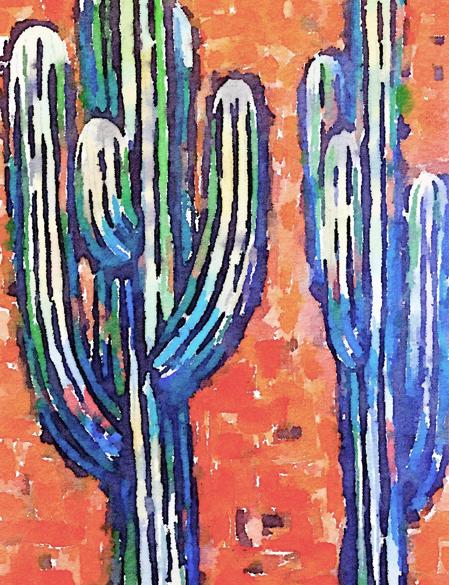 Rustic Saguaro